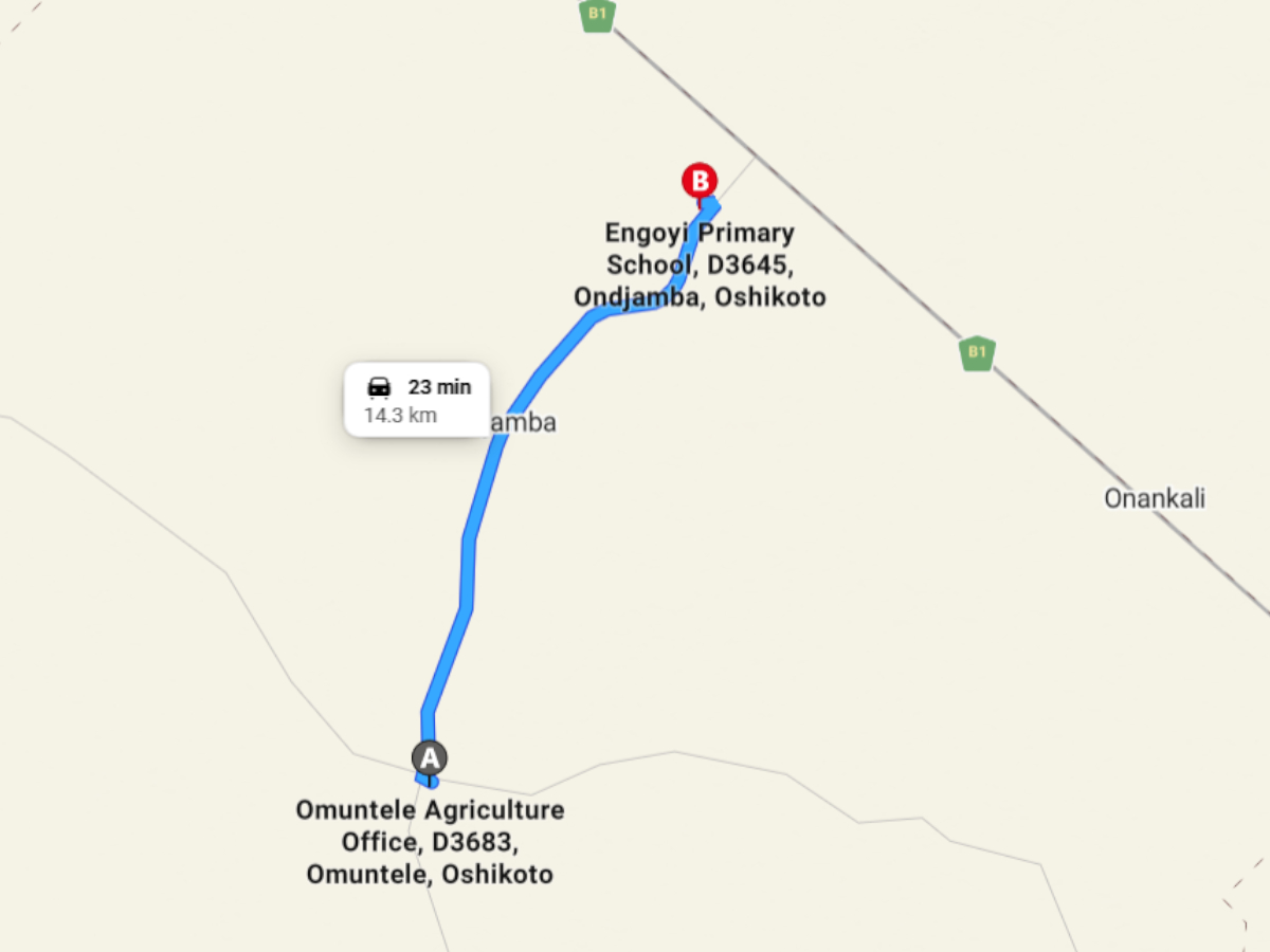 Upgrading of DR3645 to 16km Low Volume Seal Road from Engoyi to Omuntele